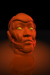 Twarz robota © I.M.R