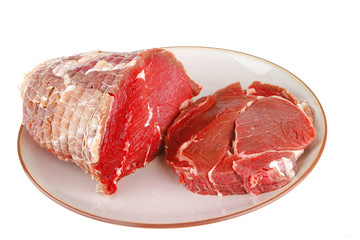 fresh uncooked beef meat