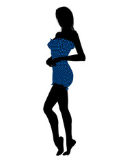 Female Swimsuit Silhouette