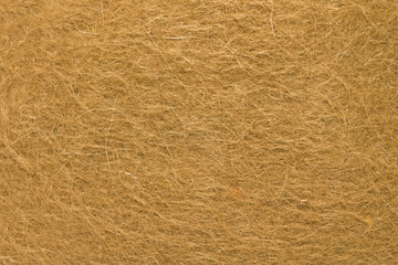 Extreme Closeup of warm felt surface