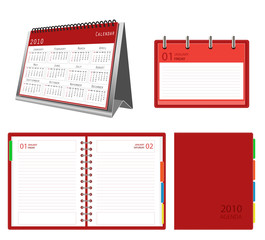 2010 calendar and organizer
