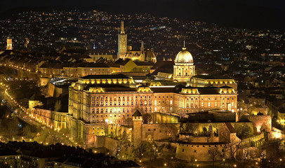 Budapest by night