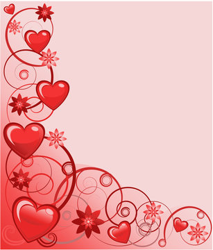 Valentines greeting card