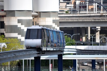 Monorail in the city