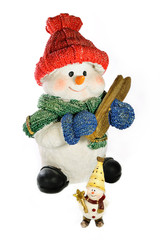 The big and small snowballs