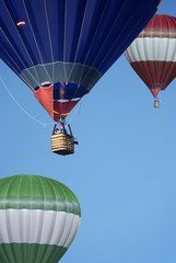 Naklejka premium Heißluftballon