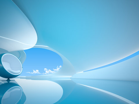 Future interrior copyspace