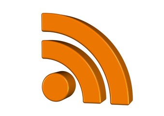 RSS symbol in 3D