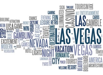 Fototapeta premium Las Vegas / USA (XtravaganT Abstract Design Wallpaper)