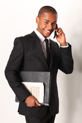 business mann telefon