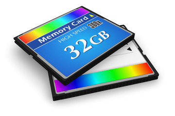 CompactFlash memory cards