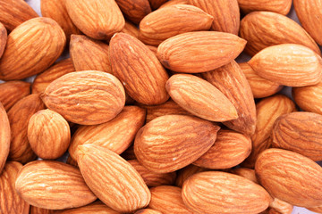 Fresh almonds