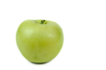 Green apple isolated