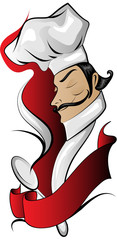 Chef logo with banner 2