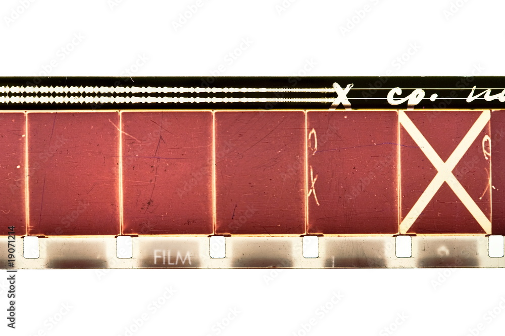 Sticker 16mm film strip