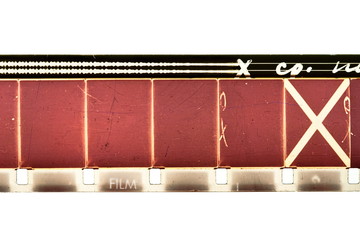 16mm film strip