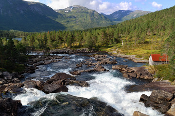 Hochebene in Norwegen