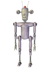 Naklejka premium cartoon robot