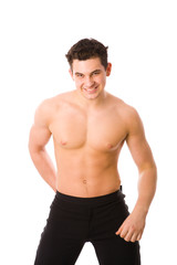 Fototapeta premium Young athlete man