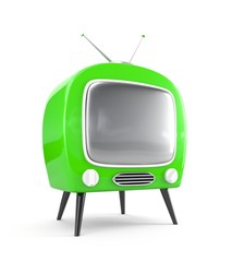 Stylish retro TV