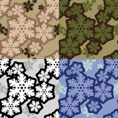 Snowflakes camo