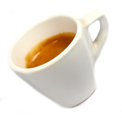 espresso on white