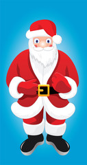 vector santa claus