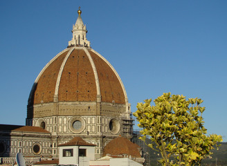 Brunelleschi  masterpiece, cathedral in Florence, Italy