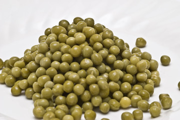 Guisantes para cocinar.