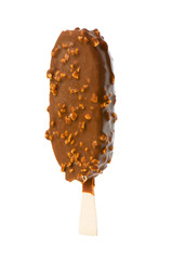 Ice cream isolated on the white background