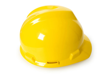 Hard hat isolated on the white background