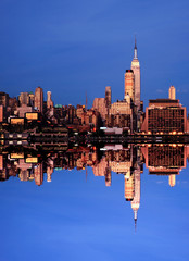 Obraz premium The New York City midtown skyline