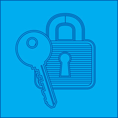 lock and key blueprint