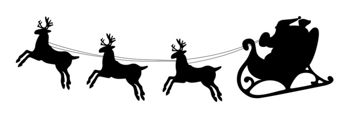 background with santa