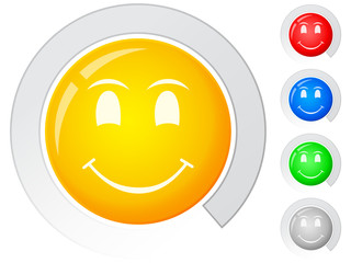 buttons smile