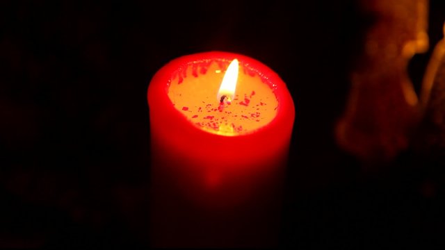 red candle
