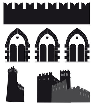 Castelli silhouette