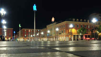 Fototapeta na wymiar Widok Massena w Nicei, Francja