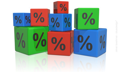 Prozentw&uuml;rfel percent cubes
