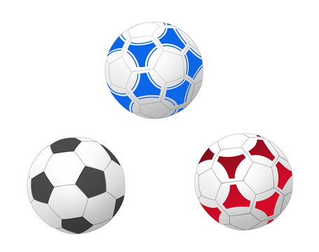 サッカーボール3種類