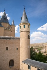 right tower of segovia castle