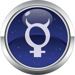 astrology sign of mercury © Buttolia