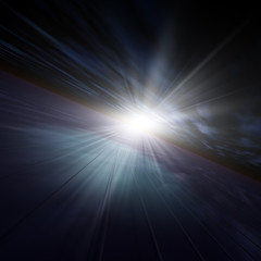 Obraz premium Dark Star Horizon