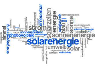 Solarenergie / Sonnenenergie - Erneuerbare Energien
