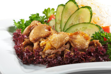 Japanese Cuisine - Pork with Vegetables