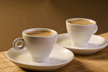 Espresso coffee cups