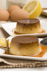 Caramel cream.