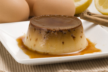 Caramel cream.