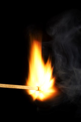 Striking match