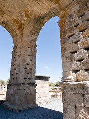 ruinas romanas de Caparra en Badajoz